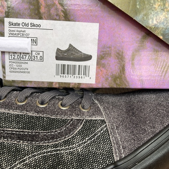 Vans Men’s Skate Old Skool 
Quasi Asphalt
VN0A5FCB107
Sneakers - Picture 16 of 16